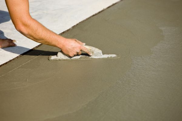 Cost of Cement Installation in Easton