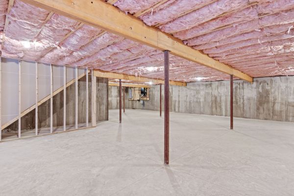 Basement Construction in Easton