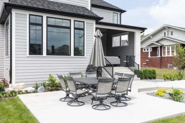 Patio Cement Pouring in Easton