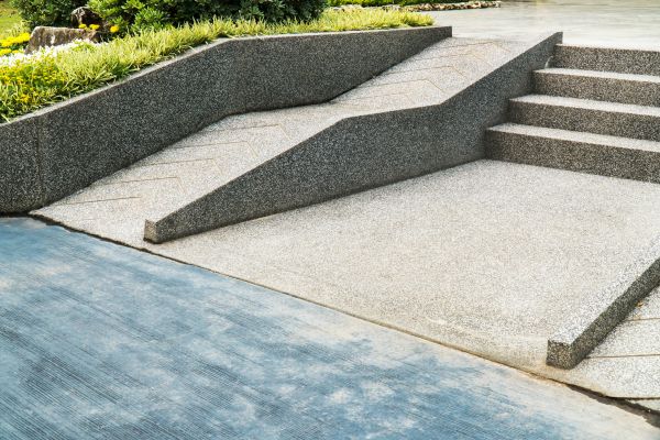 Concrete Ramp Installation in Easton