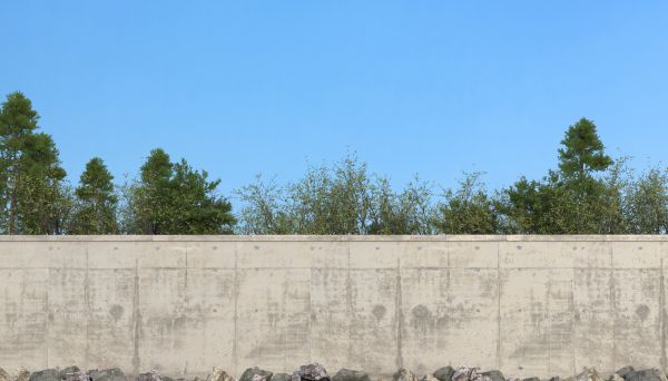 Privacy Wall Construction in Easton