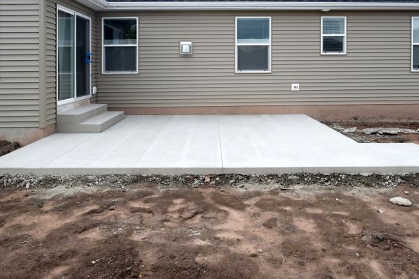 Patio Concrete Replacement in Easton