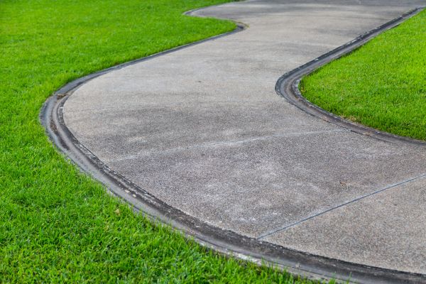 Concrete Sidewalk Construction in Easton