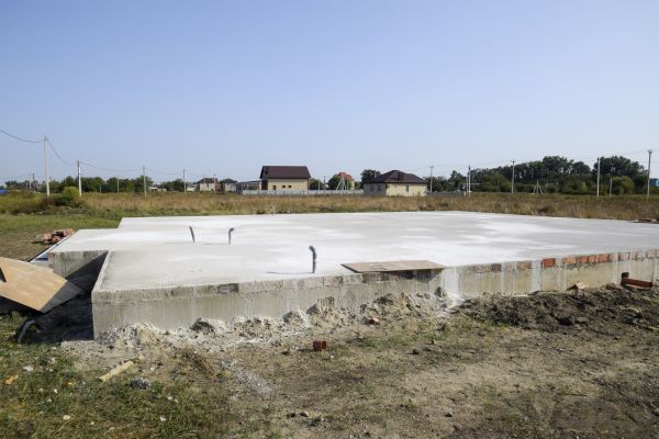 Barn Slab Installation in Easton