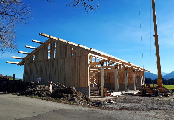 Barn Foundation Construction in Easton