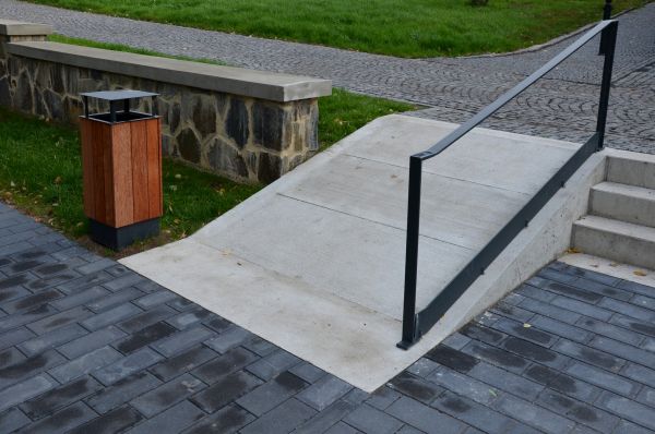 Concrete Ramp Construction in Easton