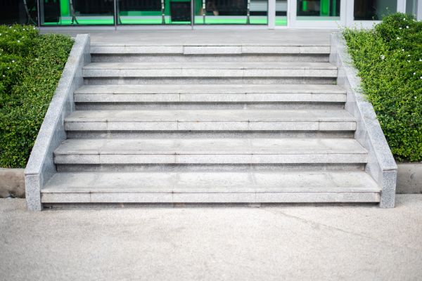 Cement Steps Installation in Easton
