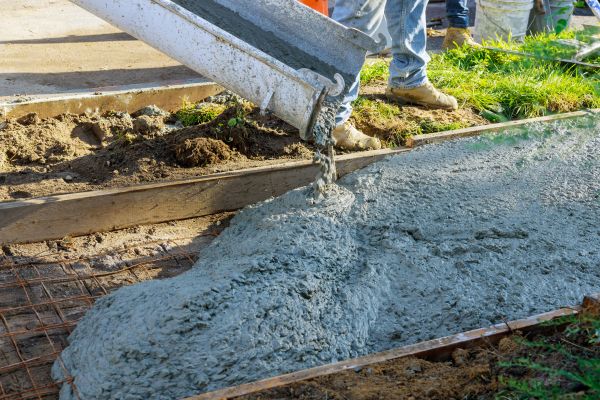 Pathway Pouring in Easton