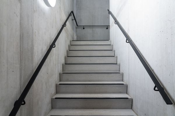 Cement Staircase Installation in Easton