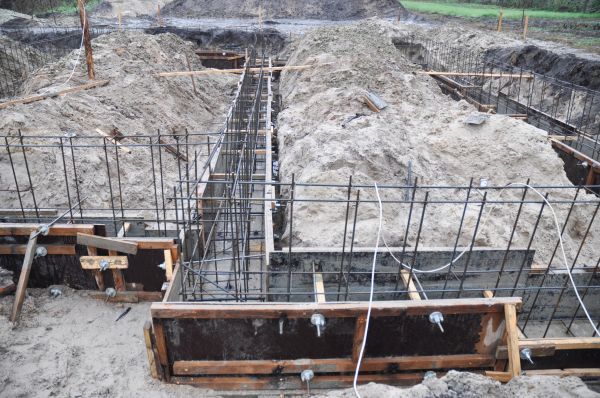 House Footing Construction in Easton