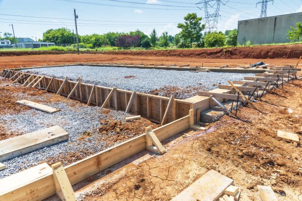 Commercial Slab Construction in Easton