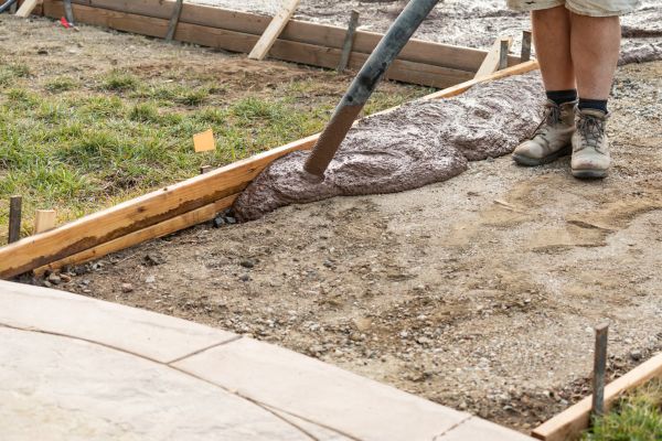 Concrete Deck Pouring in Easton