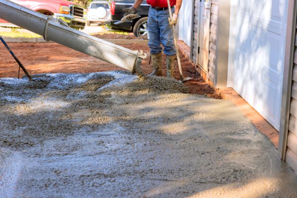 Driveway Slab Laying in Easton