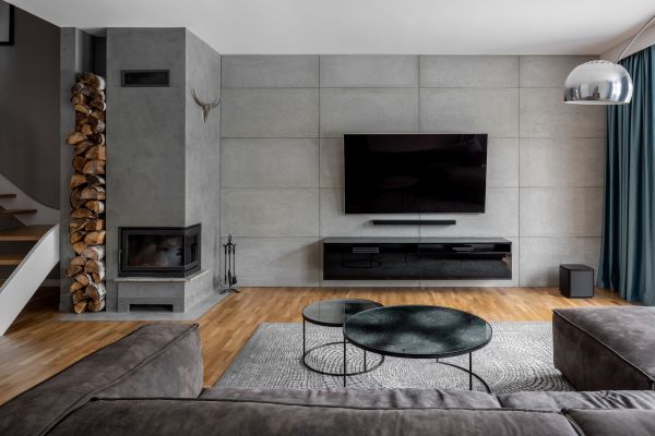 Cement Wall Installation in Easton