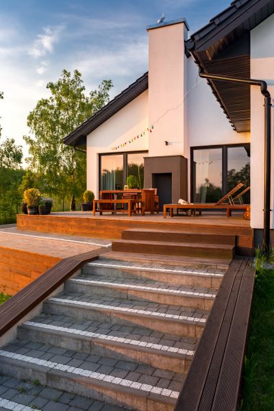 Patio Steps Replacement in Easton