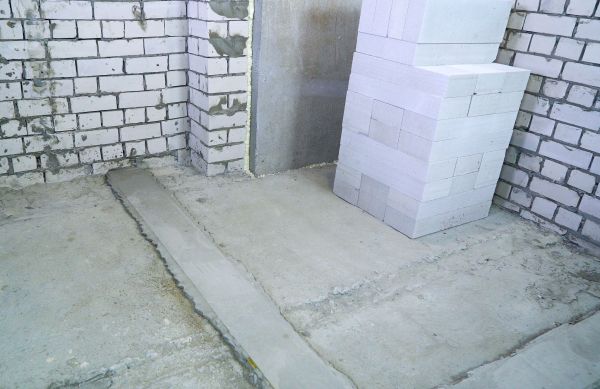 Basement Concrete Construction in Easton