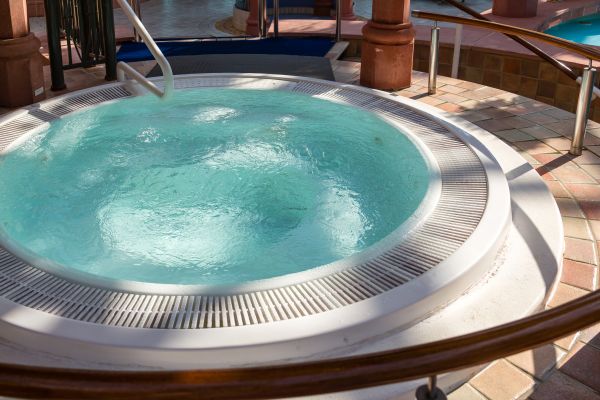 Hot Tub Patio Construction in Easton