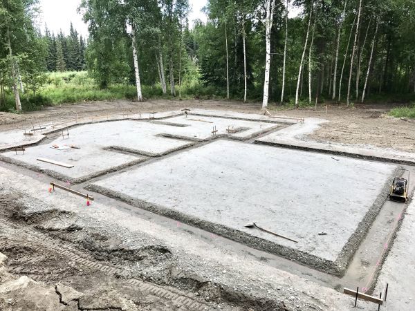 Foundation Footer Installation in Easton