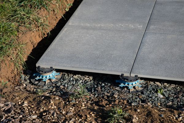 Sidewalk Slab Installation in Easton