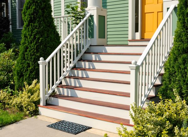 Front Steps Construction in Easton