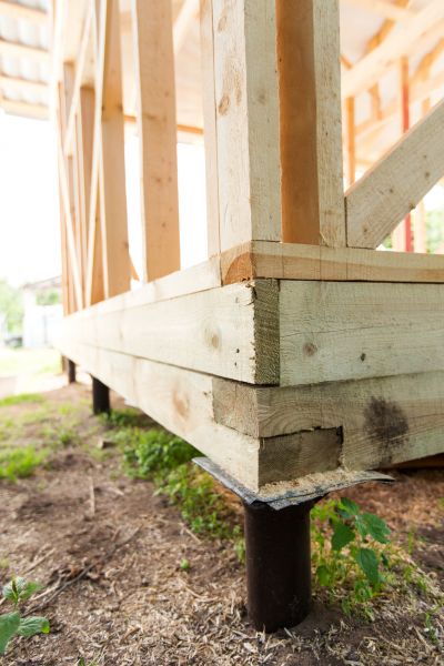 Barn Footing Construction in Easton