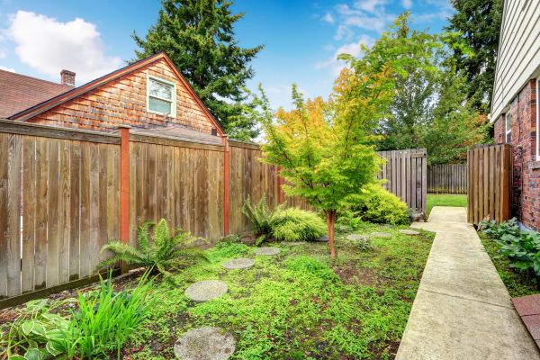 Backyard Walkway Construction in Easton